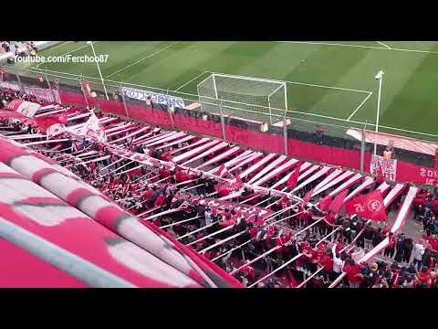 "INDEPENDIENTE 0-2 BOCA | Resumen Hinchada. Liga Prof 2023 desde SANTORO ALTA." Barra: La Barra del Rojo • Club: Independiente