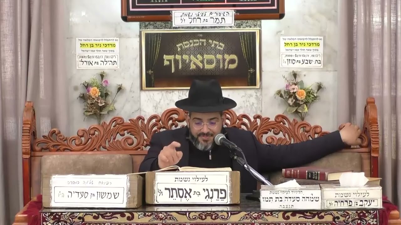 הרב ישראל לורי | הלכות קריאת מגילה | מוסאיוף