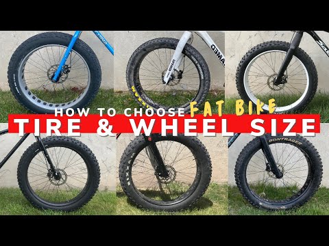 Comparing Fat Bike Tire & Wheel Sizes | Fat Bike 101