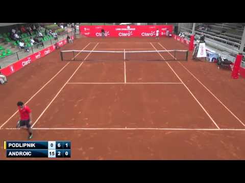 Hans Podlipnik-Castillo vs Toni Androic - 2nd - Challenger de Lima 2014