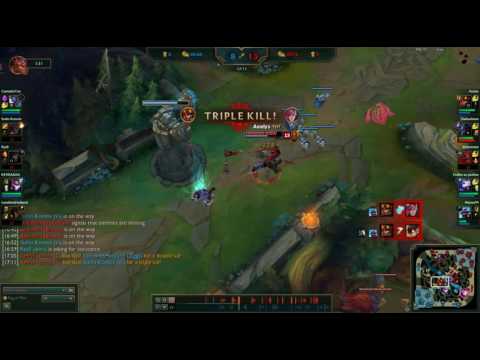 Jarvan IV top full AD pentakill