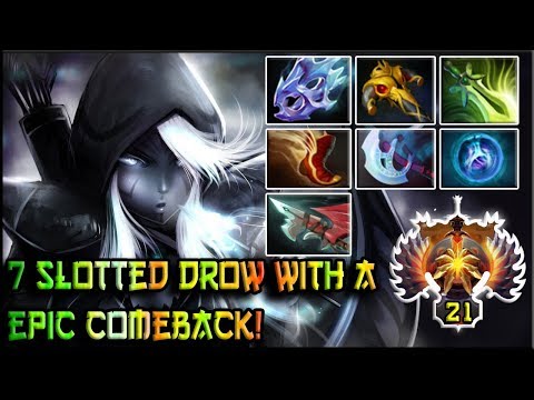Dota 2 - MASON [Drow Ranger] Arrow Max Attack Speed is Nightmare