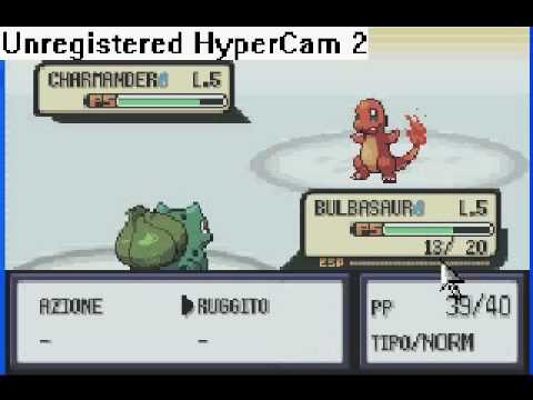 guida pokemon verde foglia parte 1- il primo pokemon e il pokedex.WMV