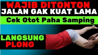 Download lagu MUST WATCH - I CAN'T WALK FOR LONG Check Your Side Thigh Muscles (3 Minute Complete Tutorial) mp3