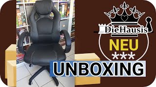 Gaming Stuhl für unter 100€ - Unboxing & Aufbau - unser AMAZON HAUL (2020)