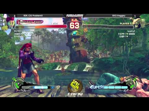 UFN EU - BX3. Veggey vs RZR l CG ProblemX (USF4)