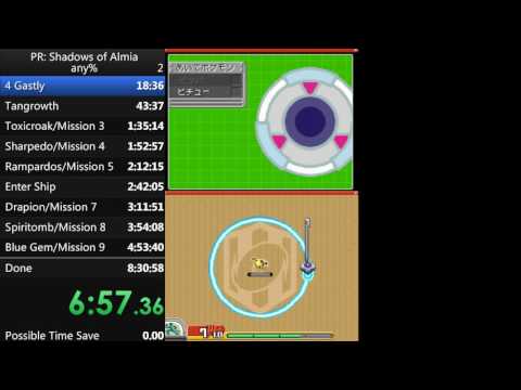 Pokemon Ranger: Shadows of Almia any% Speedrun in 7:52:48.77 (Former WR)