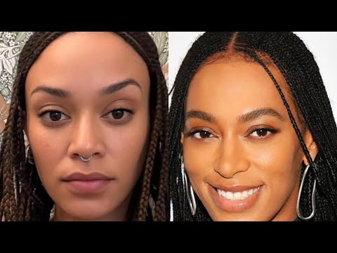 Pearl thusi looks like Beyoncé younger sister Solange Knowles | Pearl shocked by her own beauty