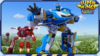 Download lagu [SUPERWINGS6] Pizza Lava Gunung Berapi | EP27 | Penjaga Dunia Superwings | Sayap Super mp3