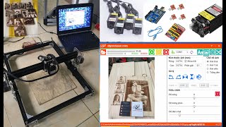 DIOT LASER PHẦN 2: KHẮC ẢNH CHÂN DUNG Có PHẦN MỀM TIẾNG VIỆT ĐỘC QUYỀN