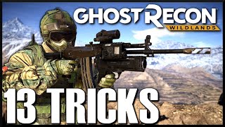 TOP 13 TRICKS for Beginning GHOST RECON WILDLANDS - How to Play Like a Boss