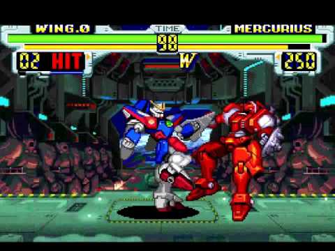 Gundam Wing: Endless Duel (Super Famicom) Story Mode as Heero/Wing Zero