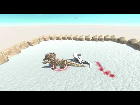 animal revolt battle simulation | fantasy vs aquatic | funny momment | #100