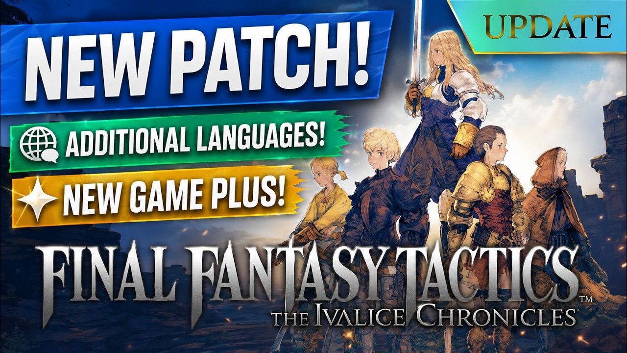 FINAL FANTASY TACTICS Gets NEW GAME PLUS!
