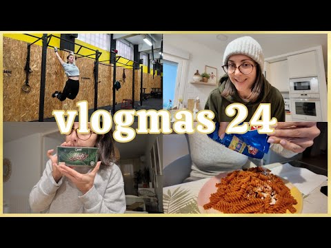✨ VLOGMAS day 24 | last vlogmas 😢 | change of ROUTINE | shopping at ALDI