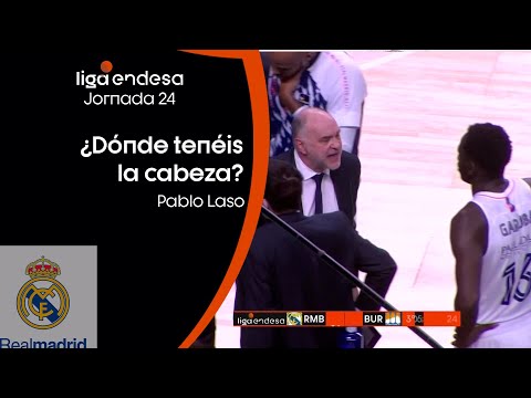 Pablo Laso: ¿Dónde tenéis la cabeza?