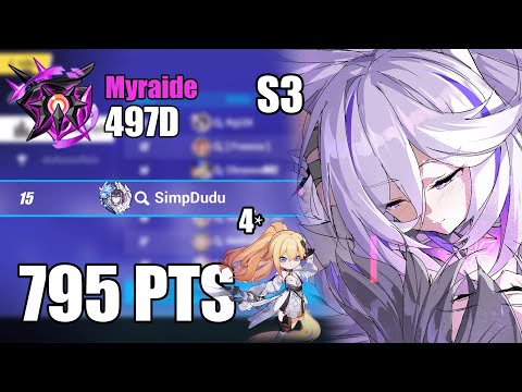[SEA HI3] Nirvana Abyss - 497D ( 795 ) DW (S3) HRB (S2) ) TA Dudu elf 4* Dxy Boss