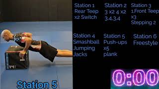 Kickboxing Fitness Circuit 3. join along!