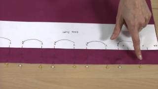 How to Fold Knife and Box Pleats