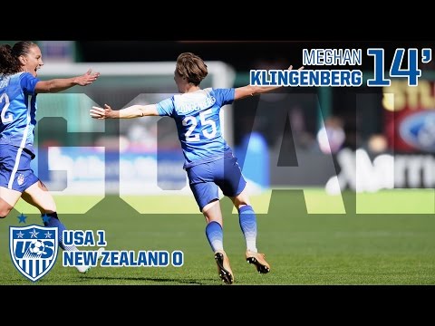 WNT vs. New Zealand: Meghan Klingenberg Goal - April 4, 2015