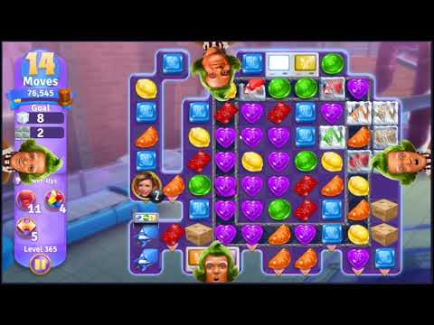 Wonka's World of Candy Level 365 - NO BOOSTERS + FULL STORY 🍫 | SKILLGAMING ✔️