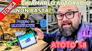 ATOTO S8 finalmente una BELLA sorpresa !! AUTORADIO Domotica Doppio Bluetooth