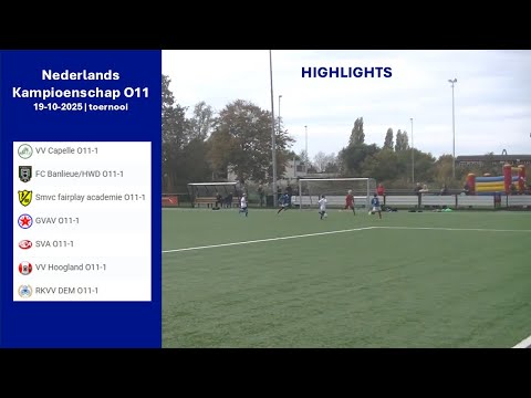 Nederlands Kampioenschap O11 | Poule D | 19-10-2025 | AS'80 Almere NK O11 | Keeper Bram de Heer