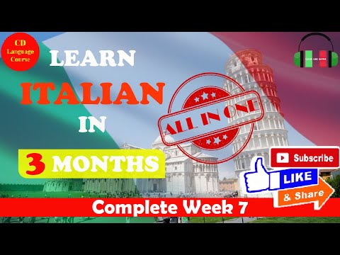 CD2: Learn Italian in 3 Months - Week 7