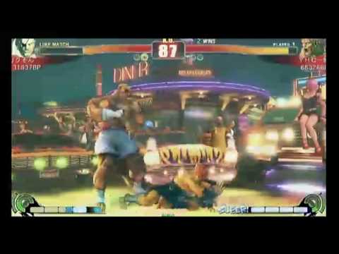 SF4:Rikuson (Sa) vs YHC (Dh) - Set 01 - a-cho Casual Matches - 19-09-2009