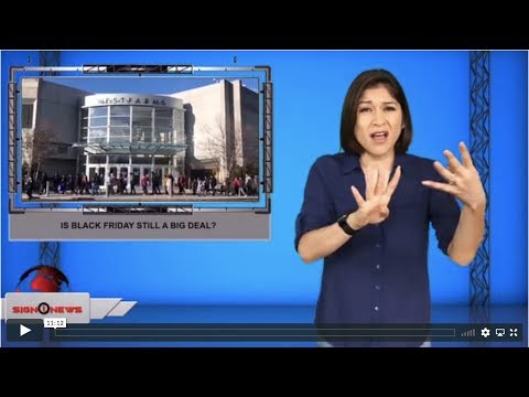 Sign1News 11.29.19 - News for the Deaf community powered by CNN in American Sign Language (ASL).