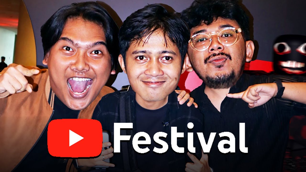 AKU KE ACARA YOUTUBE FESTIVAL INDONESIA 2025
