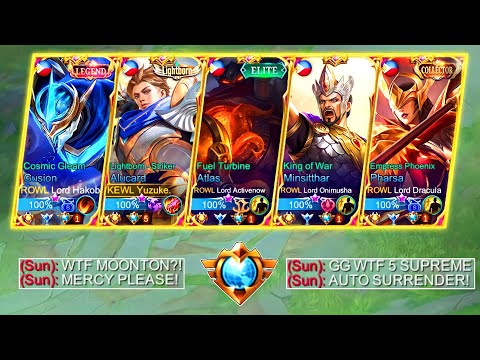 5 MAN ALL SUPREME + ROWL SQUAD = ???