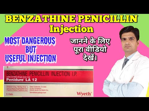 Benzathine penicillin injection, 6 ml, 6 lac unit