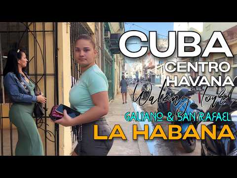This is Centro Habana Cuba Today | Walking Galiano Street | Real Street Life