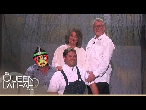 Awkward Family Photo Reveal!  | The Queen Latifah Show