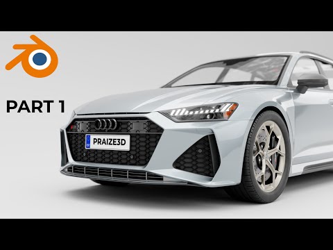 How to model a car in blender (PART 1)