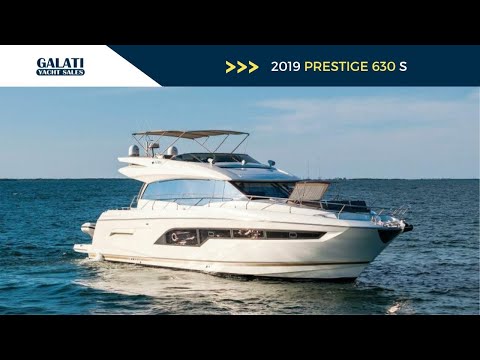 2019 Prestige 630 S Flybridge RT Time Video