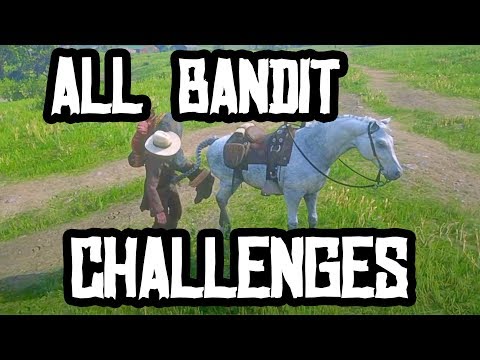 Bandit Challenge Guide! *EASY  FAST* Red Dead Redemption 2