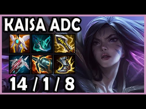Kaisa vs Jinx ADC - EUW Master Patch 12.8 ✅