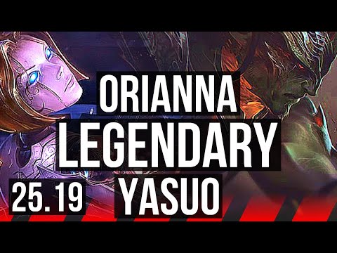 ORIANNA vs YASUO (TOP) | 11/3/15, Legendary | KR Diamond | 25.19