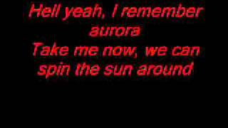 Foo Fighters - Aurora with lyrics