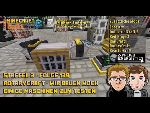 Let´s Play Buildcraft [HD+] S03E139 - RotaryCraft - Wir bauen noch einige Maschinen zum testen