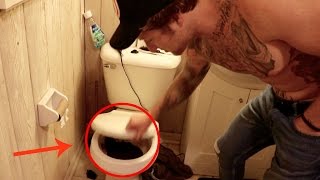 WE FOUND THIS LIVING IN HIS TOILET!!
