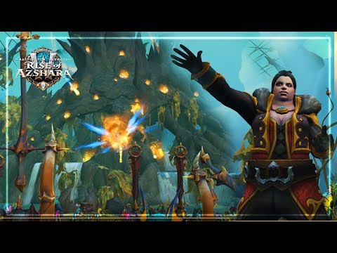 Priscilla Ashvane - Seeing The Army of Nazjatar Cutscene | WoW BfA Patch 8.2 Rise of Azshara
