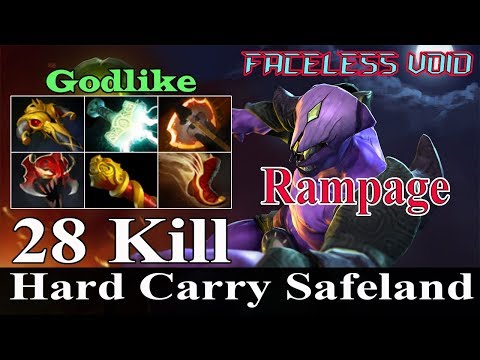 Rampage [Faceless Void] Safelane EZ Game 28 Kill | Immortal Pro Gameplay Dota 2-Dota 2 Sroksre #Dota