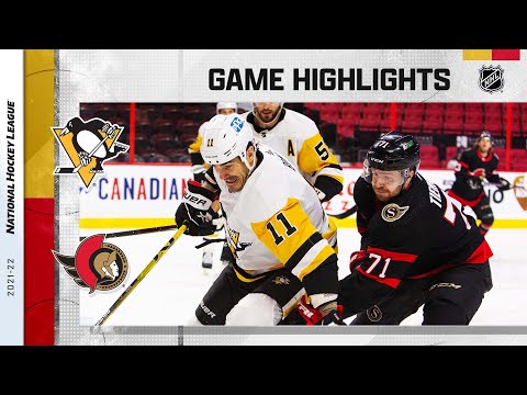 Penguins @ Senators 2/10/22 | NHL Highlights