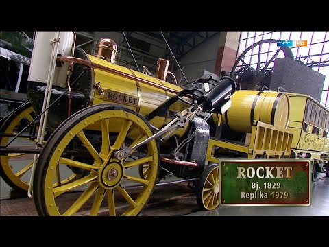 Der Beginn der Eisenbahn in deutschen Landen 1835 | Adler Dampflokomotive