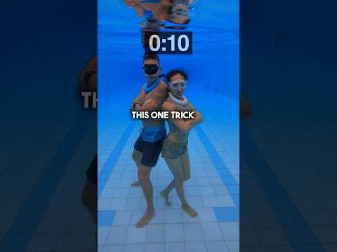 This one trick is GUARANTEED to hold your breath longer 💪💪