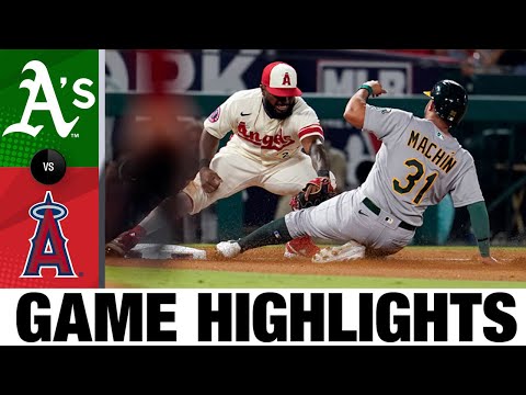 A&#39;s vs. Angels Game Highlights (8/3/22) | MLB Highlights