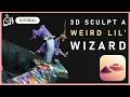 3D Sculpt a WEIRD Lil' WIZARD | Nomad Sculpt Tutorial